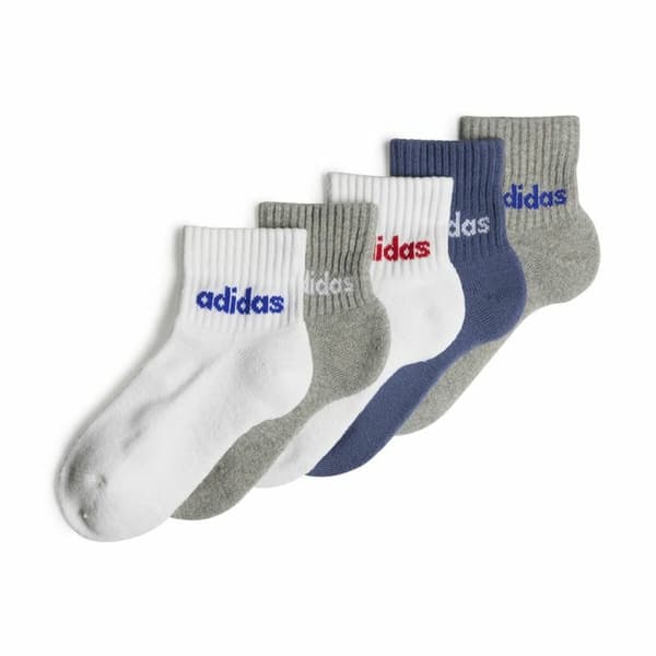 Urheilusukat Adidas Lin Ank Monivärinen 5 osaa - 28-30