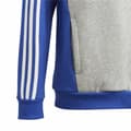Miniatyrbild 4 av 7: Tröja med huva Barn Adidas 3S Tib Fl Hd Blå Grå - 11-12 år