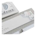 Pikkukuva 2 / 3: Decorative box DKD Home Decor Metal MDF Wood (24 x 8 x 6 cm) (2 pcs)