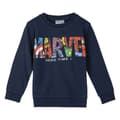 Miniatyrbillede 1 af 5: Sweaters uden Hætte til Børn Marvel Mørkeblå - 10 år