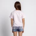 Miniatyrbillede 2 af 6: Børne Kortærmet T-shirt Stitch Blå - 8 år