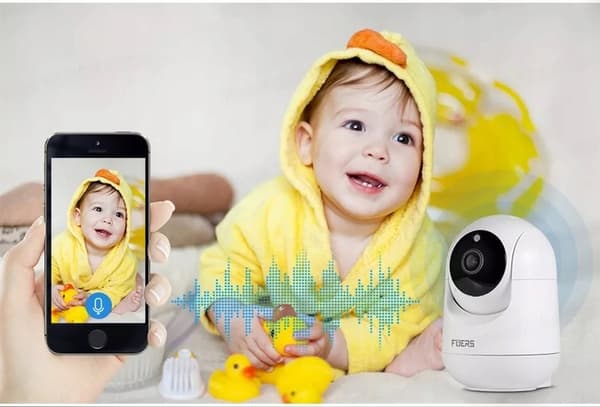 KAMERA NANNY HEMÖVERVAKNING MED VISNING PÅ BABYTELEFON