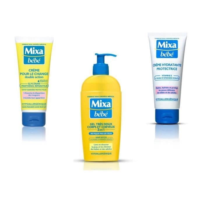 Mixa Bebe Pack Creme Change Moisturizing Cream Gel 2 I 1 Cdon