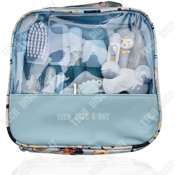 TD® Baby Care Supplies Nasal Aspirator Cartoon Bag Set Baby Nagelklippare Vårdverktyg