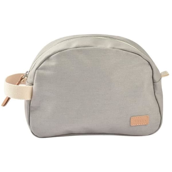 BEABA, pärlgrå babynecessär i canvas