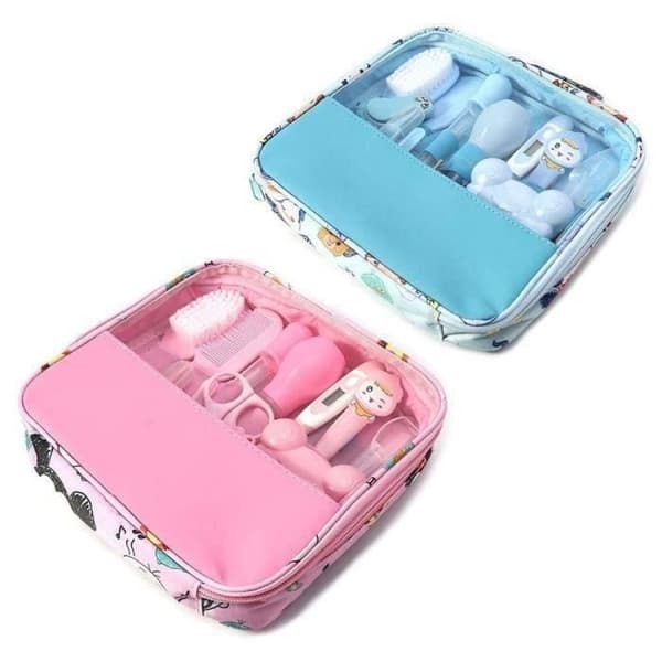 ZN*Marqueune Komplett Baby Care Kit - 13 tillbehör - (Rosa)