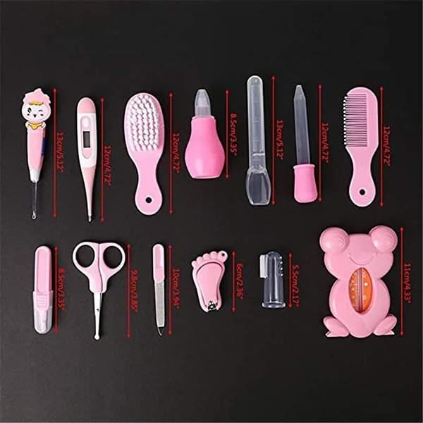 Baby Care Kit, 13 ST Baby Care Kit Baby Birth Kit, Baby Nail Hår Health Care Badtermometer/skärare