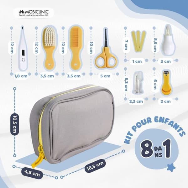 Mobiclinic, Baby care kit, Baby care kit, Innehåller 8 artiklar, europeiskt märke