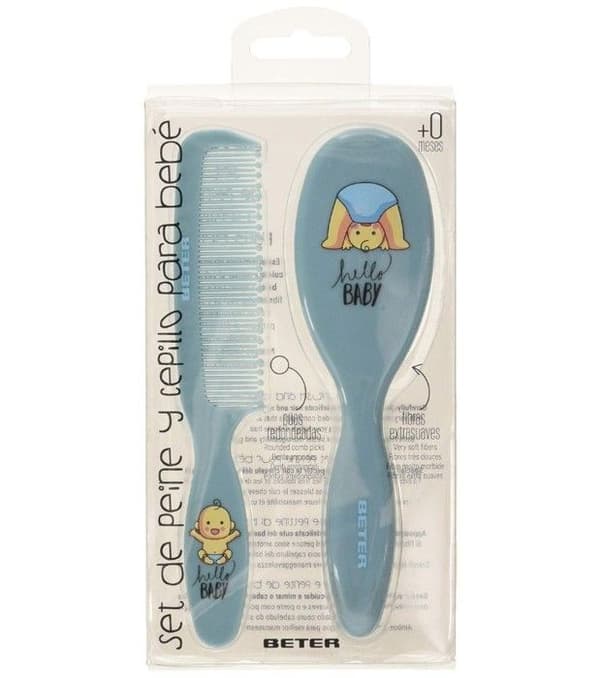 Beter Minicure Baby Comb Blue 2 Pz