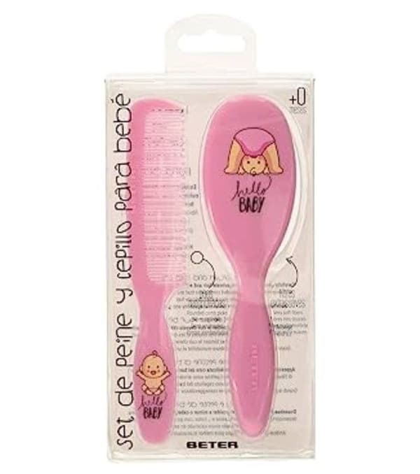 Beter Minicure Baby Comb Pink 2 Pz