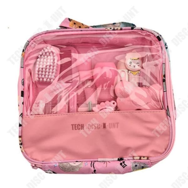 TD® Baby Care Supplies Set Medicin Dispenser Nagelklippare Tecknad tygpåse Set