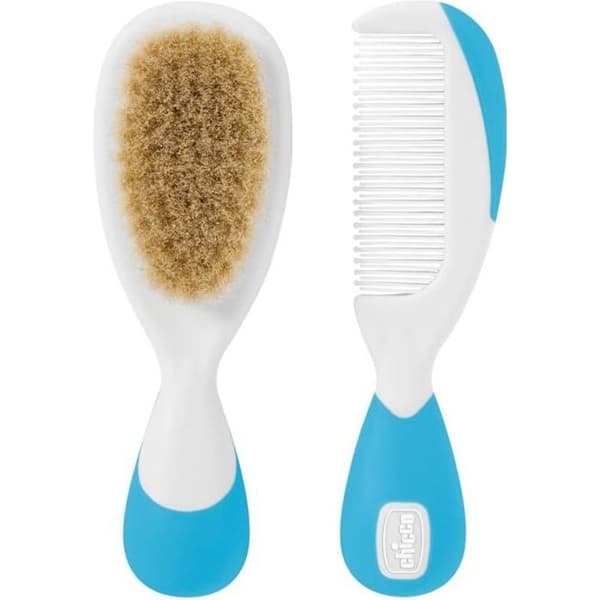 Chicco Brush and Comb Blue 2 st