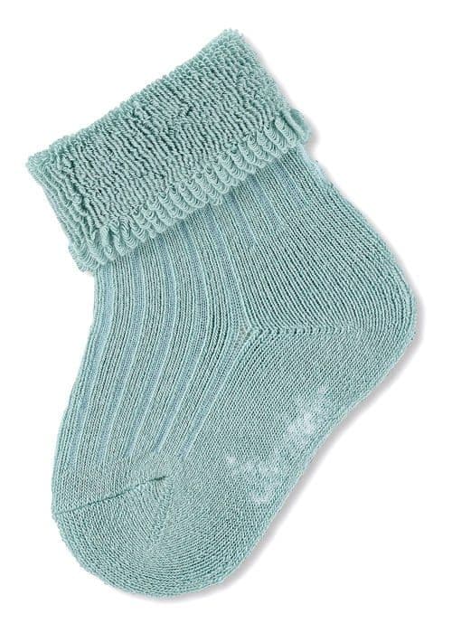 Bebborste - bebiskam Sterntaler - 8301450 - Unisex babystrumpor Uni strumpor, ljusgrön, 16