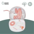 Miniatyrbild 3 av 5: Babymoov 9-delat skötselset för bebisar i persika och grått
