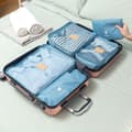 Miniatyrbillede 2 af 9: Sæt med Organizer Tasker til Kufferter Luggan InnovaGoods 6 Dele
