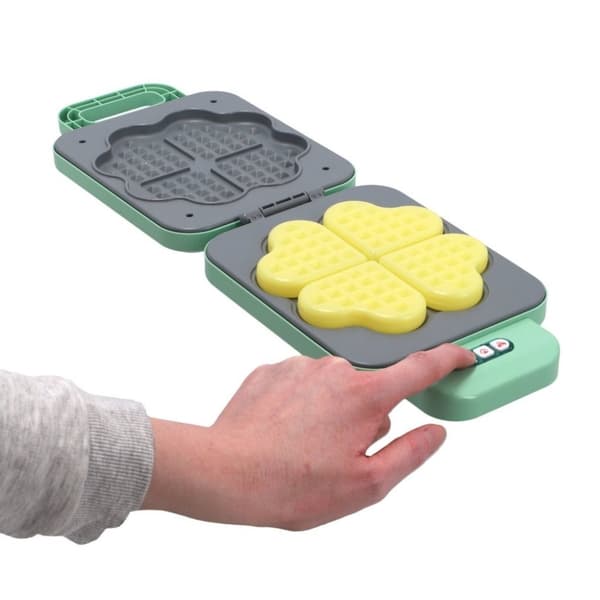 Toy Waffle Maker + Ljud och Ljus Mint