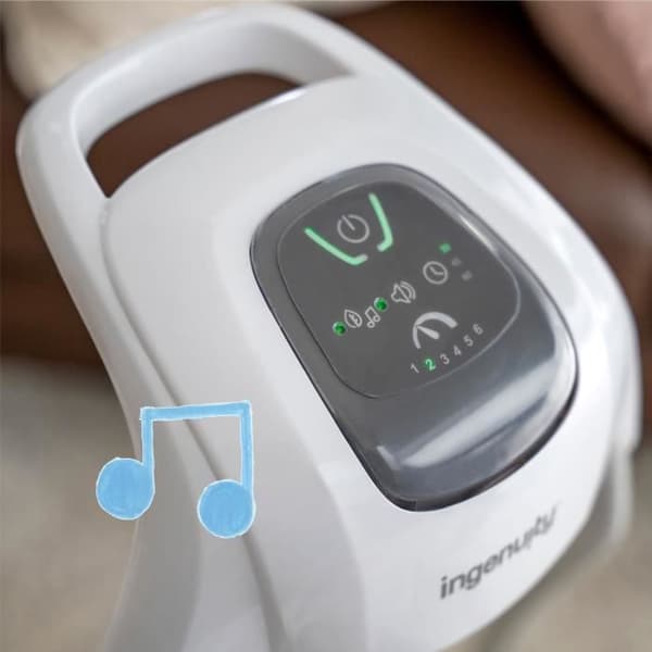 INGENUITY Transat baby evolutiv electric swing pivoting 180° - Cassidy - Hastighetsinställningar, gungning, ljud och vibration