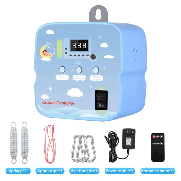 Elektrisk Baby Swing Controller, Fjernbetjening, Justerbar Timer,En EU-220V