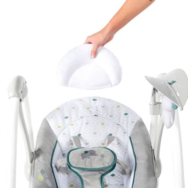 UPPFINNING Kompakt elektrisk babygunga -Nash