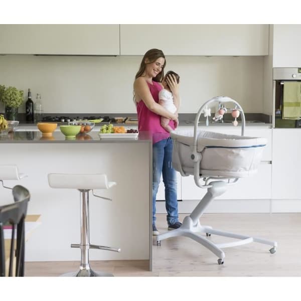 CHICCO Transat Baby Hug 4 i 1 glacial
