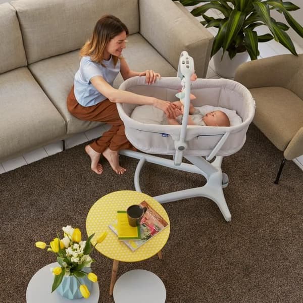 CHICCO Transat Baby Hug 4 i 1 glacial