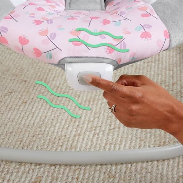 INGENUITY Cassidy sähköinen vauvakeinutuoli, jossa 180° kääntötoiminto - nopeus-, keinunta-, ääni- ja tärinäasetukset