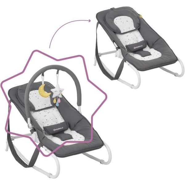 Badabulle Easy Moonlight Baby Bouncer - Legebue