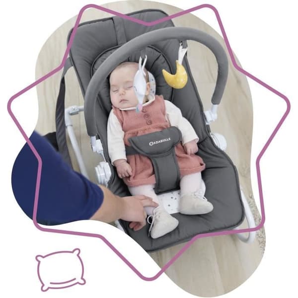Badabulle Easy Moonlight Baby Bouncer - Legebue