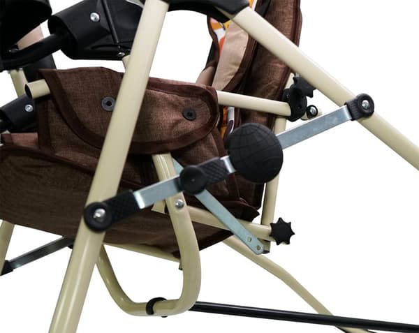 Set 4-i-1 barngunga + stol, bricka, stabiliseringsstång