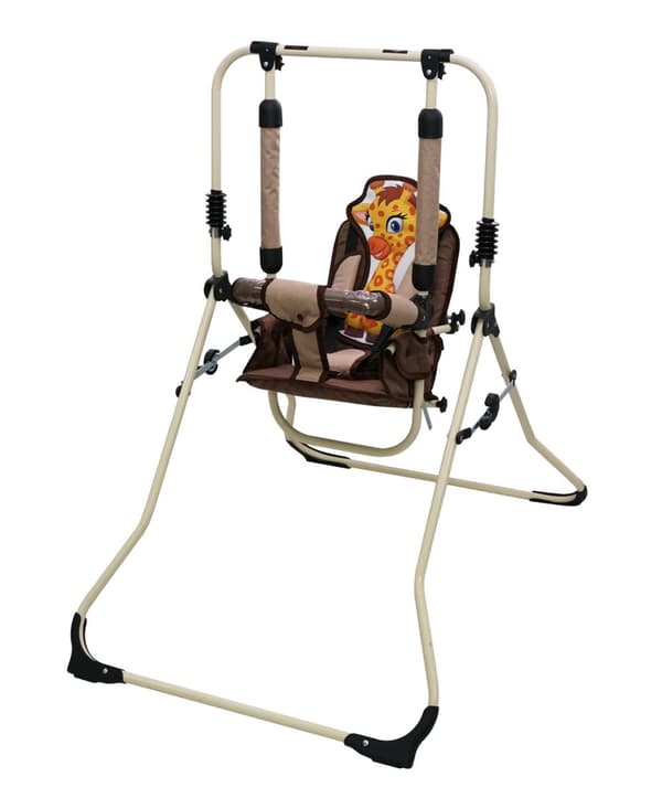 Set 4-i-1 barngunga + stol, bricka, stabiliseringsstång
