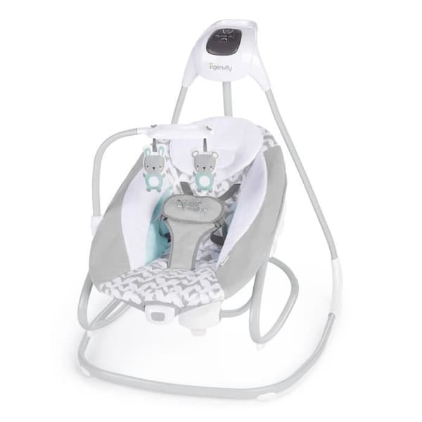 INGENUITY 2 in 1 Bouncer & Swing - Mjuk musik - 180° - Raylan