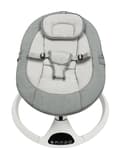Pikkukuva 1 / 4: Sähkökäyttöinen vauvan keinutuoli, 5 säädettävää nopeutta, Bluetooth-yhteys, turvallinen vauvoille.