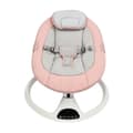 Miniatyrbild 1 av 2: Baby Elektrisk Gungstol, 5 Nivåer av Gungamplituder, Bluetooth-anslutning,Rosa