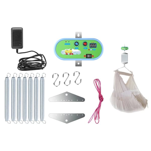 Elektrisk Baby Gyngestol Controller, Justerbar Tidsfunktion, Maksimal Belastning 21 kg,RF-289 EU-version