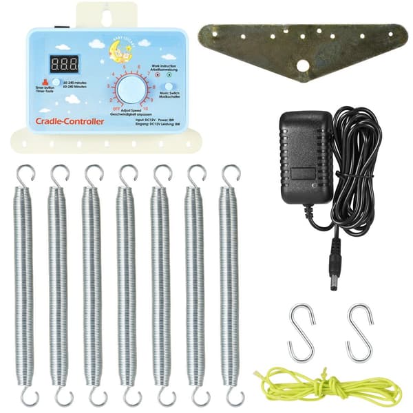 Elektrisk Baby Swing Controller, Fjernbetjening, Justerbar Timer,En EU-220V-a