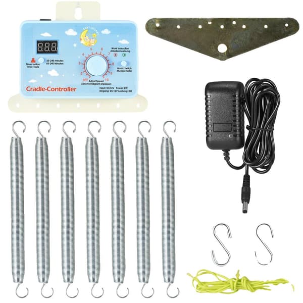 Elektrisk Baby Swing Controller, Fjernbetjening, Justerbar Timer,En EU-220V-a