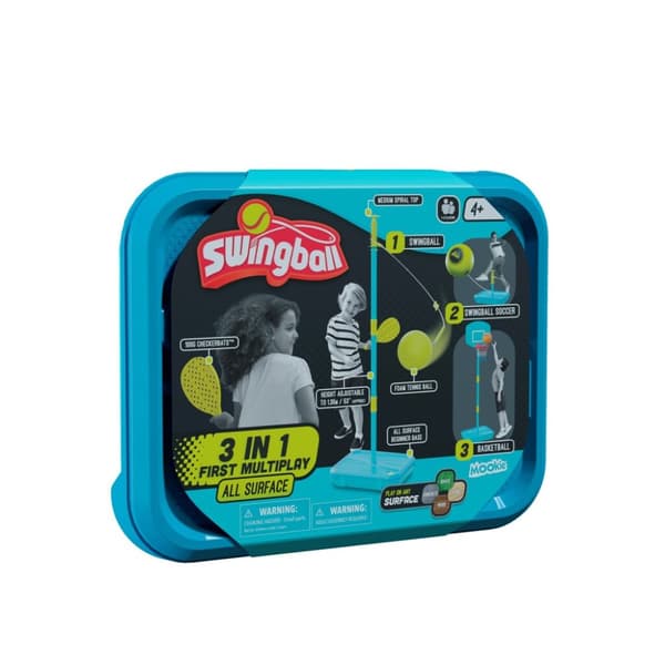 Mookie 3in1 ensimmäinen monipeli swingball