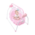 Miniatyrbild 2 av 2: Babysängsvagga, 5 växlar justerbar, tidsinställningsfunktion, bärbar design,Rosa