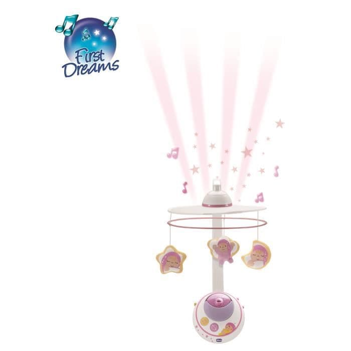 CHICCO mobil dobbeltprojektion Rose First Dreams