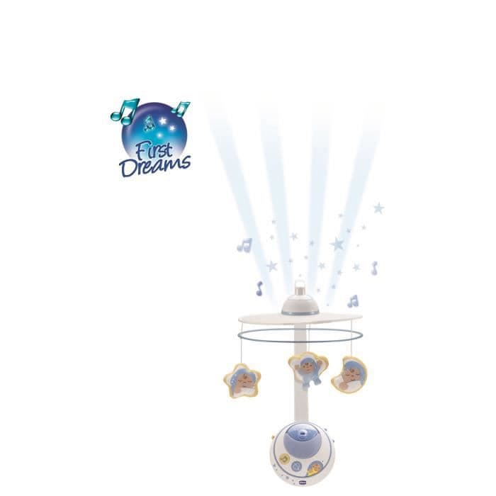 CHICCO mobil dobbeltprojektion Bleu First Dreams