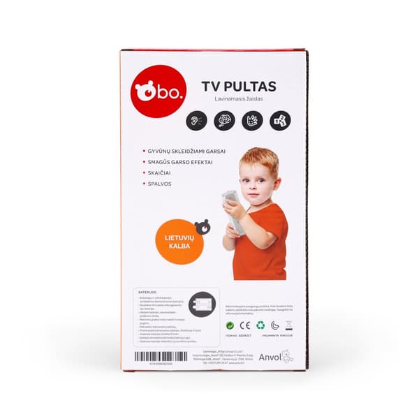 bo. Educational TV Remote (In Lithuanian lang.)