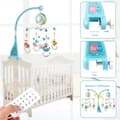 Miniatyrbild 3 av 4: Baby Music Bed Bell Rattle Toy Bedside Bell Projection Baby Newborn Toy-Pink