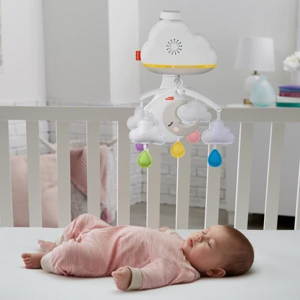 FISHER-PRICE Mobilt lugnande moln - Från födseln