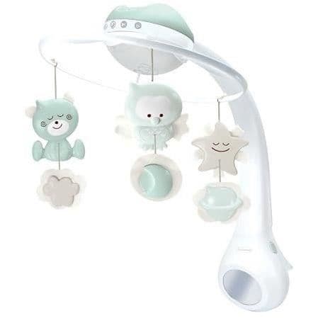 Mobil - INFANTINO - 302049 - Mjuk Natt 3i1 - Grön mynta