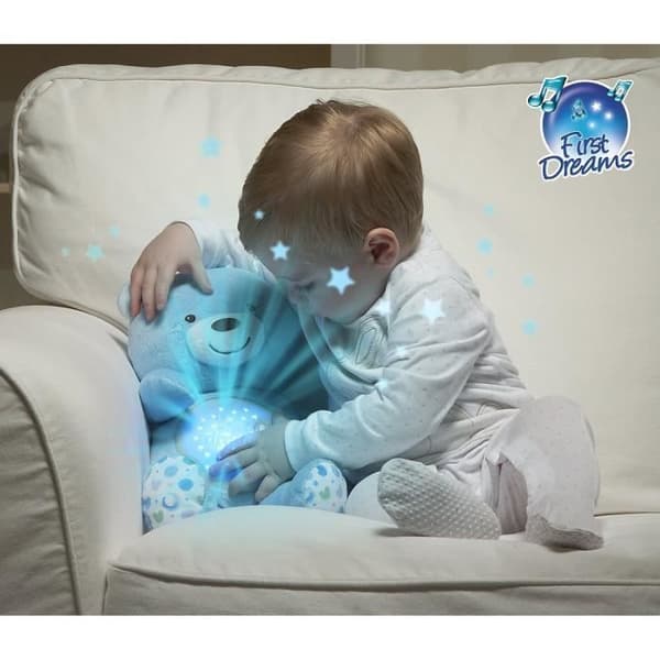 CHICCO Baby Bear Projecteur Blue Bear First Dreams