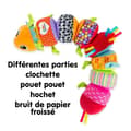 Miniatyrbild 3 av 5: Aktivitetsbollar - LAMAZE - Camille the Caterpillar - Grön - Baby - Blandat