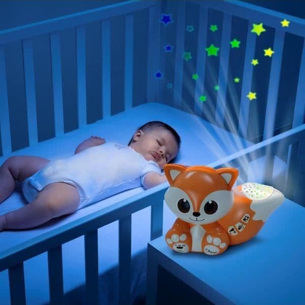 CHICCO Nightlight FOXY färgad projektion