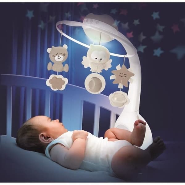 INFANTINO Soft Night Mobile 3 i 1 Ecru