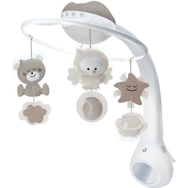 INFANTINO Soft Night Mobile 3 i 1 Ecru