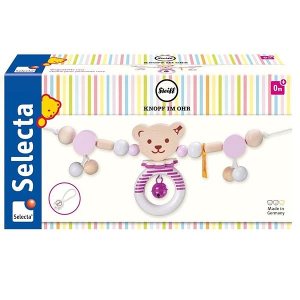 Mobil Selecta - 64304 - Steiff Vagnkedja Rosa 63 cm